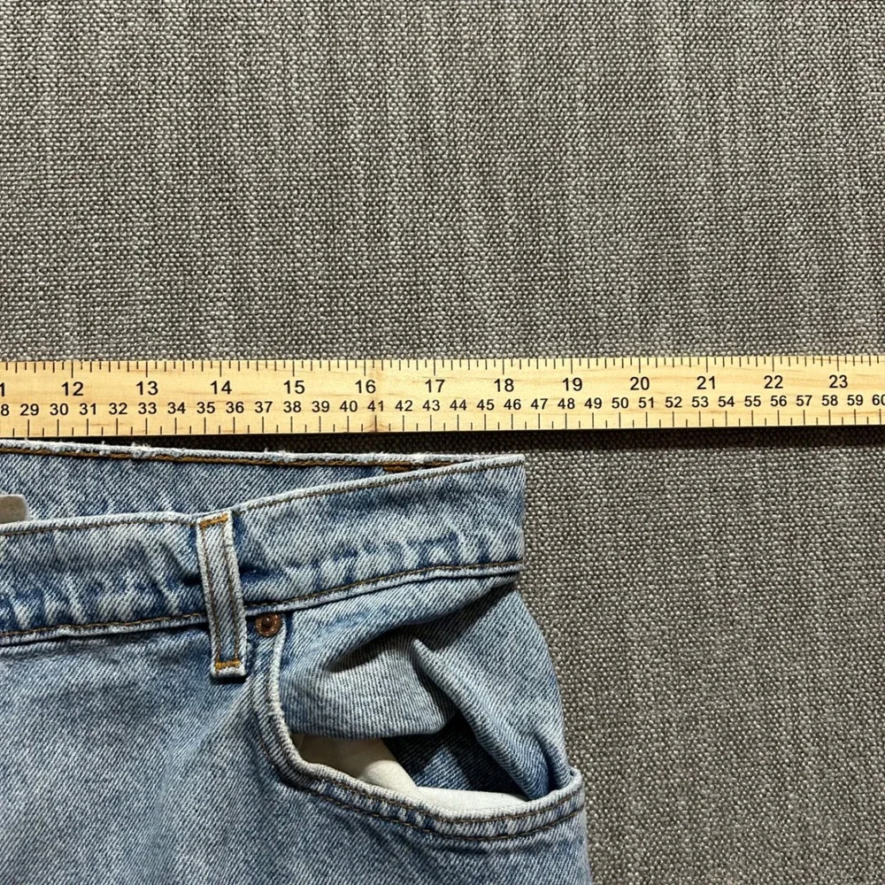 Levi's 551 Jeans Mens 36x30 Light Blue Relaxed Tapered Fit Vintage